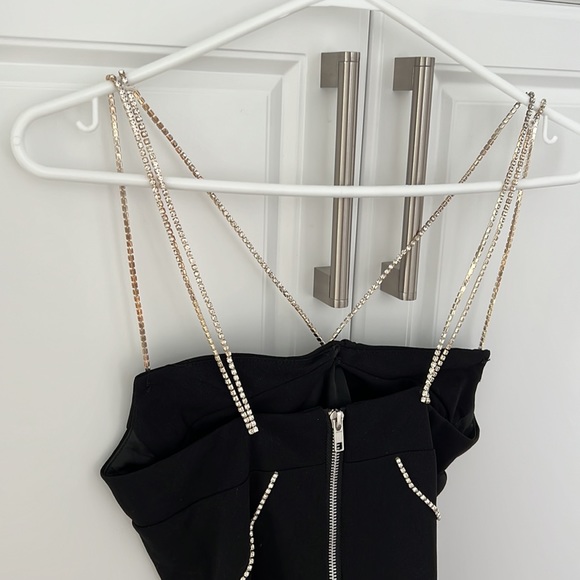 Elegant slip dress in black - Picture 8 of 8